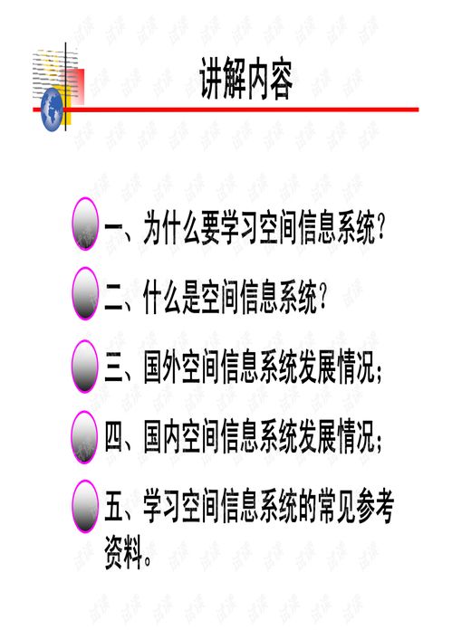 空间信息技术的相关资料
